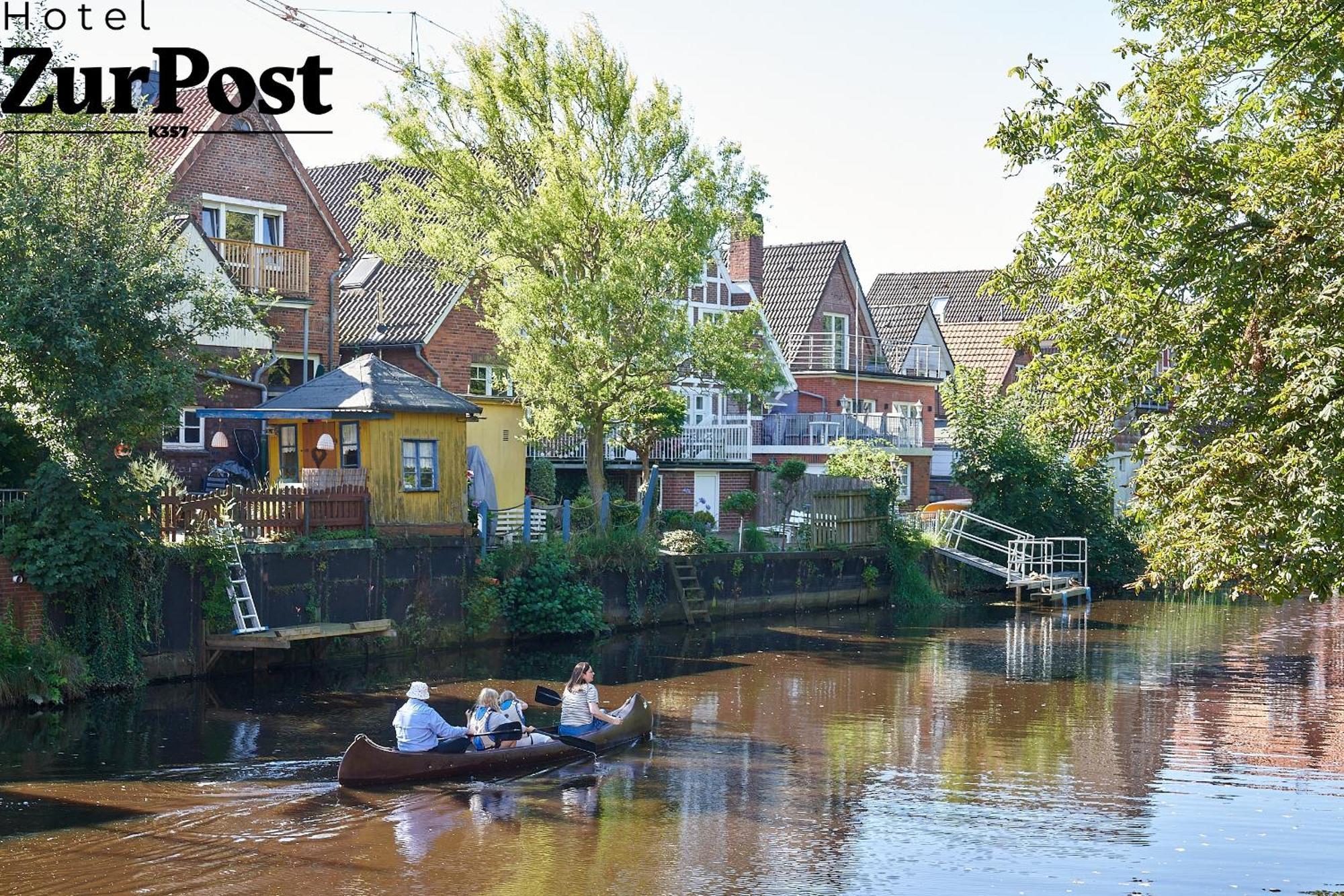 K357 - Hotel & Restaurant "Zur Post" In Otterndorf Bei Cuxhaven Extérieur photo